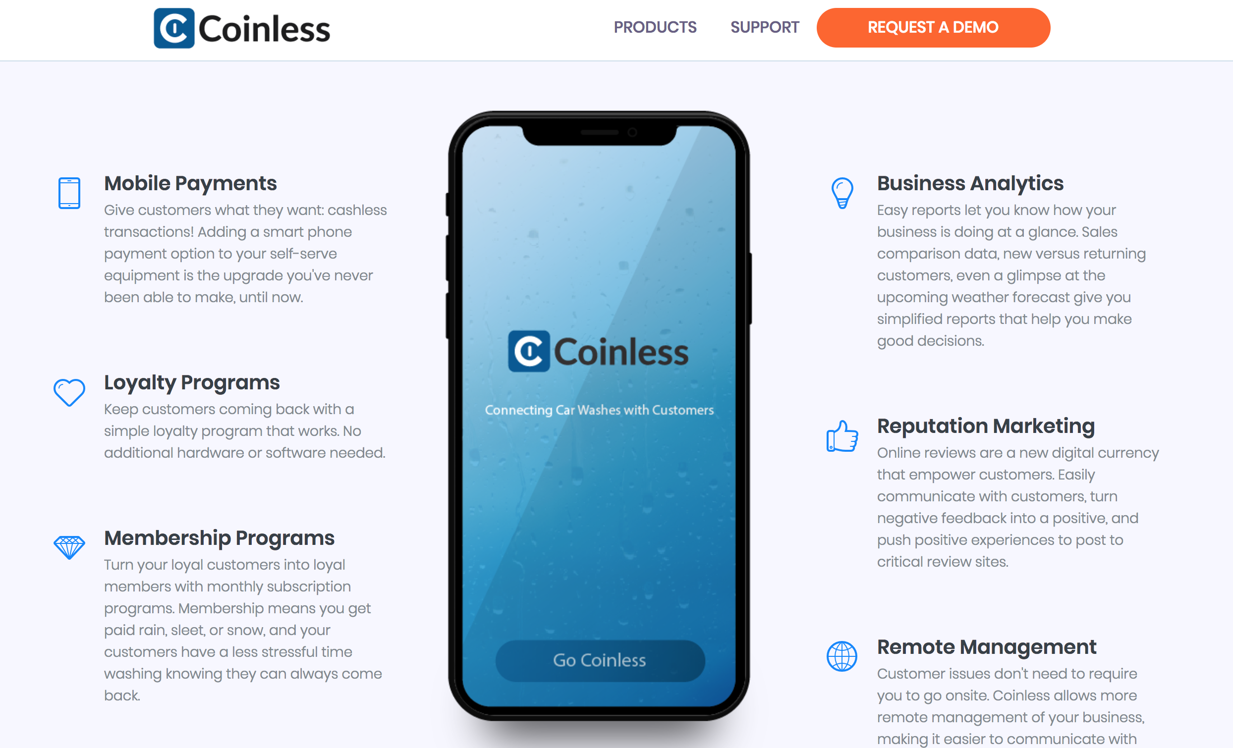 Cash Is No Longer King With Coinless Mobile, A Coldwater Company